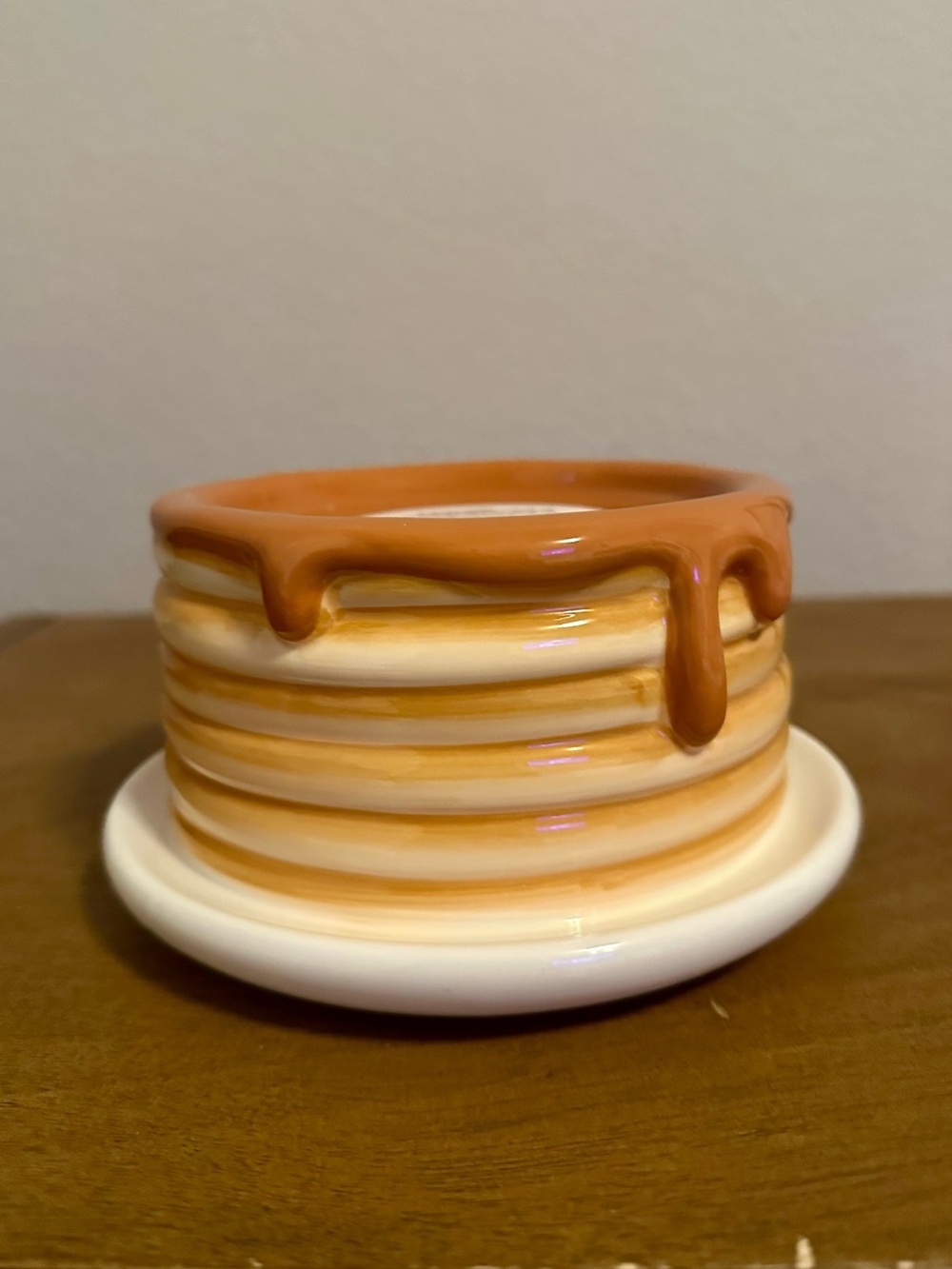 NIB Bath & Body Works PANCAKE candle holder